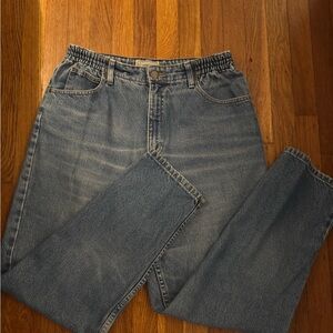 L.L. Bean Relaxed Fit Blue Jeans